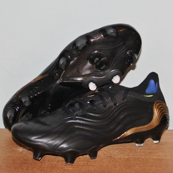 Adidas Copa Sense.1 FG Soccer Cleats Mens 6.5 Black Gold Kangaroo